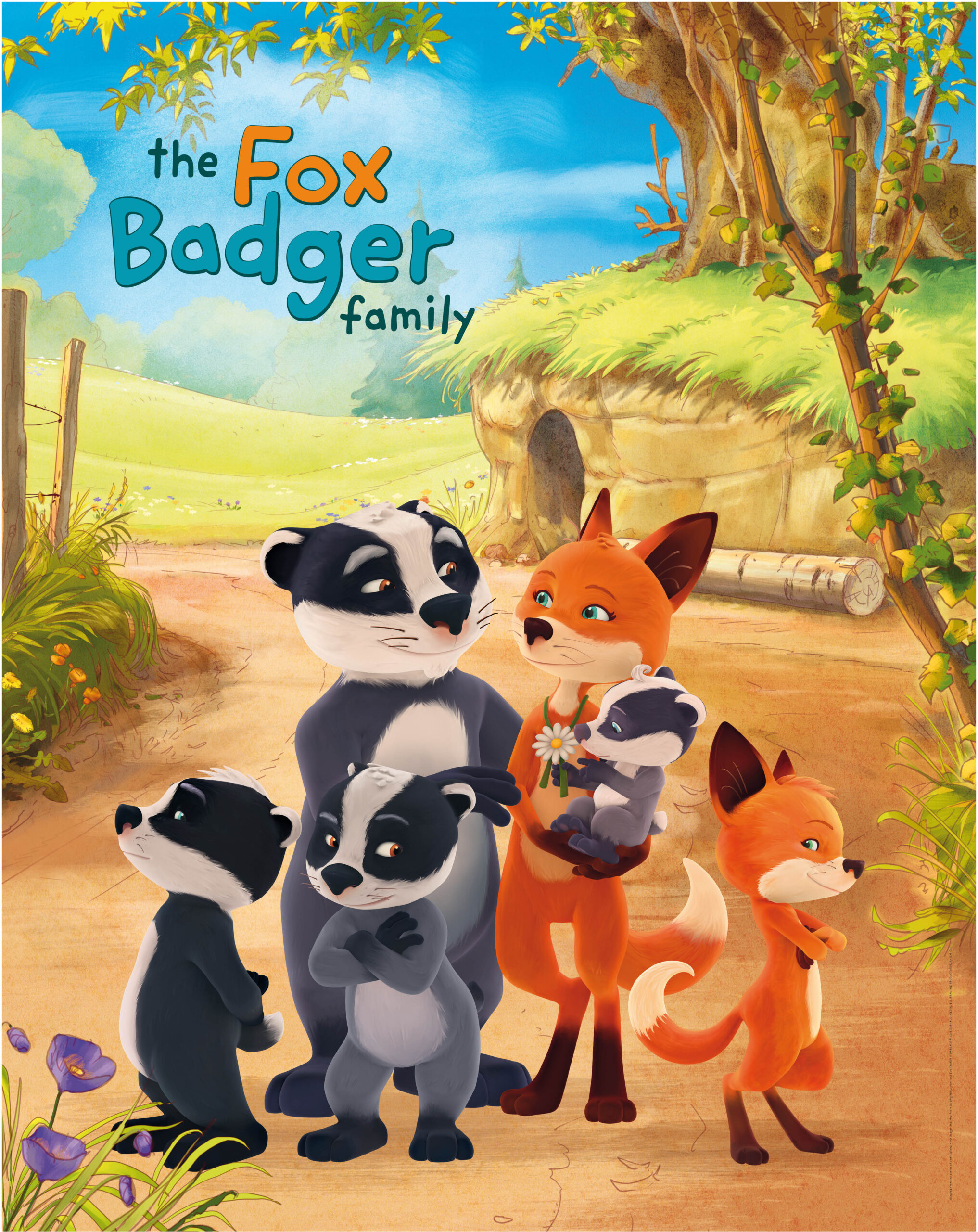 The Fox-Badger Family - Ellipse Animation